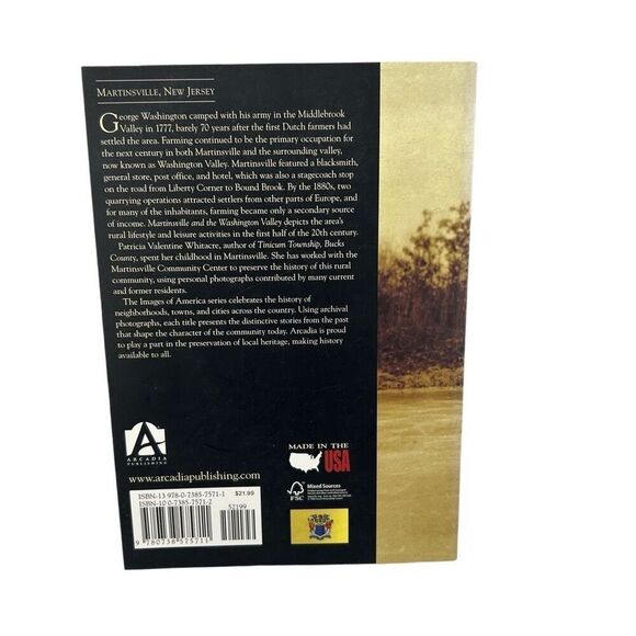 Images of America Martinsville and the Washington Valley Book New Jersey NJ - Picture 2 of 2
